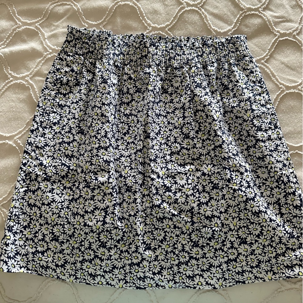 JCrew Daisy Elastic Waist Skirt